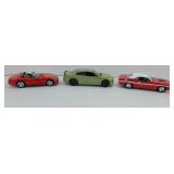 (3) DODGE DIE-CAST CARS 1:24