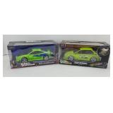 (2) JADA FAST & FURIOUS DIE-CAST CARS 1:24