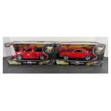 (2) JADA FAST & FURIOUS DIE-CAST CARS 1:24
