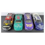 (4) VARIOUS 14 16 33 90 DIE-CAST CARS 1:24