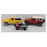 (3) FORD BRONCO TOY TRUCKS