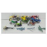AIRPLANES DIE-CAST & MOTORCYCLE MODELS