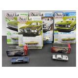 VINTAGE MUSCLE AUTO WORLD DIE-CAST CARS (6)