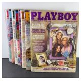 (8) 1981 PLAYBOY MAGAZINES