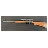 DAISY POWERLINE 880 PNEUMATIC AIR RIFLE WITH SCOPE