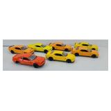 (7) DODGE CHALLENGER DIE-CAST FRICTION CARS