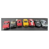 (7) FORD MUSTANG DIE-CAST CARS