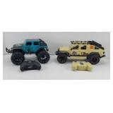 (2) JEEP OFF ROAD REMOTE CONTROL VEHICLES
