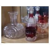 RUBY FLASHED GLASS & MORE
