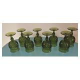 MID CENTURY GOBLETS INDIANA GLASS ?