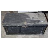 OLD WOOD CHEST
