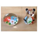 (2) PAPERWEIGHTS