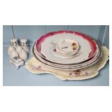 CHINA PLATES & BOWLS