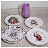 THORNTOWN TURNING LEAVES PLATES
