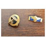 10K GOLD AVON & SERVICE PINS