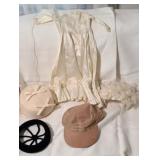 VINTAGE HATS & CHRISTENING GOWN