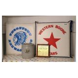 WESTERN BOONE SEAT CUSHIONS, TURNING LEAF CROCK