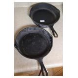 (2) WAGNER CAST IRON #8