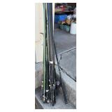 (4) FISHING REEL W/ RODS