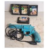 (3) ATARI & GENISIS VIDEO GAMES, HUSTLER GUN