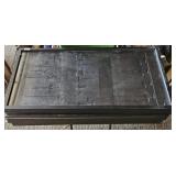 (3) DISPLAY CASES W/ HINGED TOP