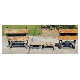 (4) BLACK & DECKER WORKMATE BENCHES
