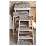 (3) 2 FOOT STEP LADDERS