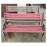(2) PARK BENCHES