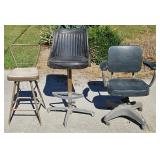 (3) ASSTD CHAIRS