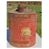 VINTAGE GAS CAN 5 GALLON