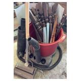 BUCKET OF SPINDLES