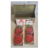 VINTAGE ROAD HAZARD REFLECTORS