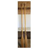 (2) FEATHER BRAND OARS