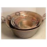 COPPER FINISH PANS