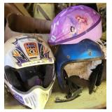 BICYCLE & MOTORCYCLE HELMETS
