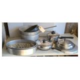 ALUMINUM STOCK POTS, ROASTER, MORE