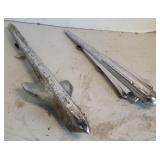 (2) VINTAGE HOOD ORNAMENTS