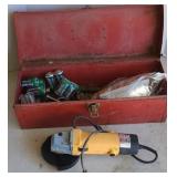 GRINDER, TOOLS, BATTERIES