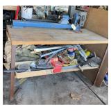 DUNLAP LATHE W/ BENCH, NO MOTOR
