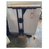 CONCRETE BASE MAILBOX STAND, HEAVY