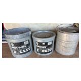 (3) MINNOW BUCKETS