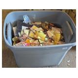 TOTE OF SPORTS CARDS