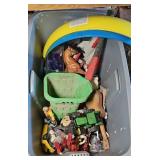 TOTE OF TOYS