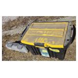 TACKLE BOXES W/ LURES & FISH BOX