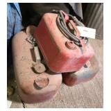 (3) BOAT FUEL CANS