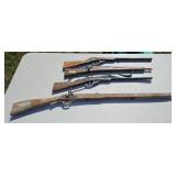 (2) DAISY BB GUNS & (2) TOY GUNS