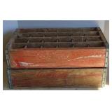 (2) WOOD COCA COLA CRATES