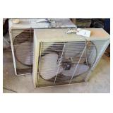 (2) BOX FANS