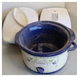 CROCKPOT & (2) GEORGE FOREMAN GRILLS