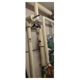 ALL COPPER PIPE IN WATER HEATER ROOM